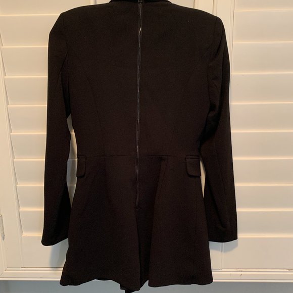 Alice & Olivia Tuxedo Romper - Picture 4 of 6